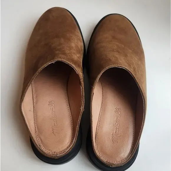 MADEWELL The Bradley Lugsole Mule in Nubock size 6 - Picture 5 of 11